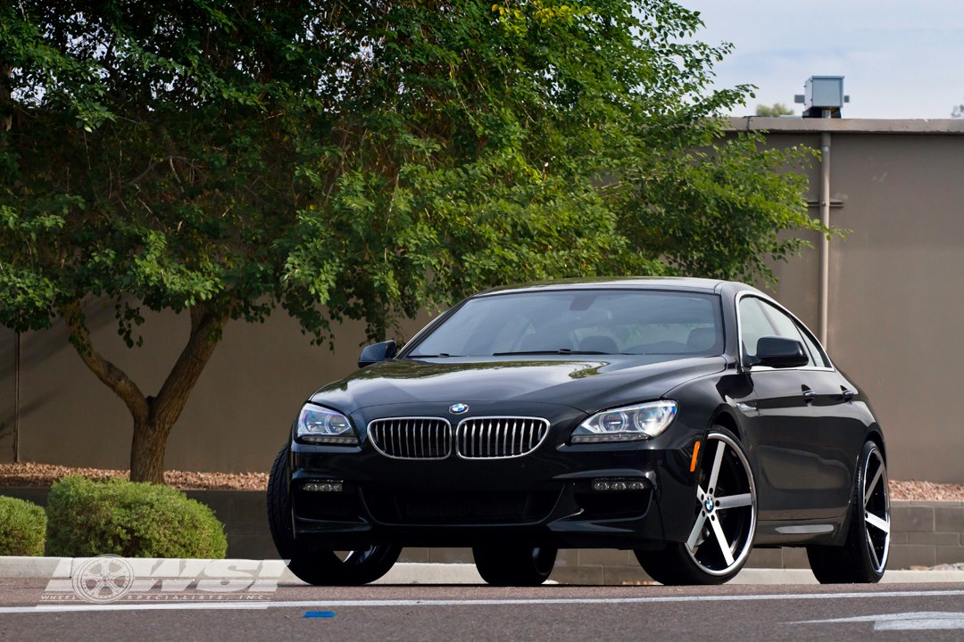 Giovanna Mecca Machined Black on 2012 BMW 6 Series